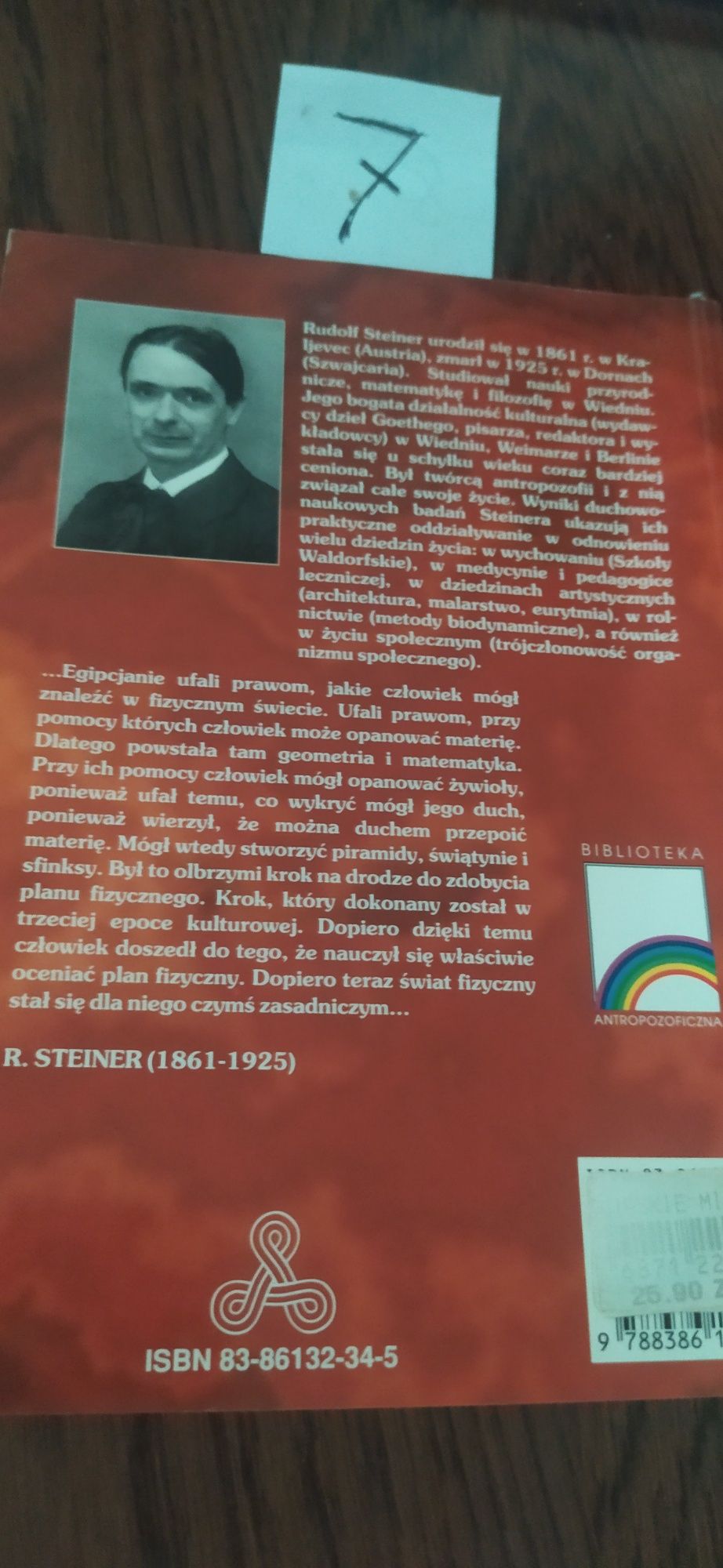 Egipskie Mity i Misteria Rudolf Steiner