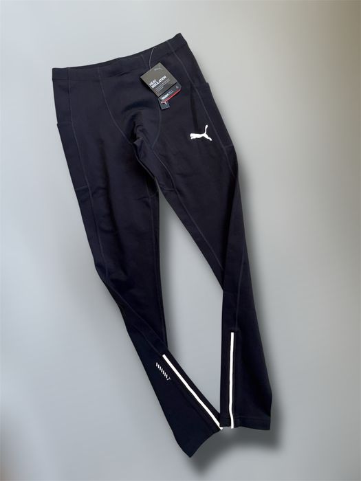 Чоловічі бігові утеплені лосини - тайтси для бігу Puma Ukraine Running