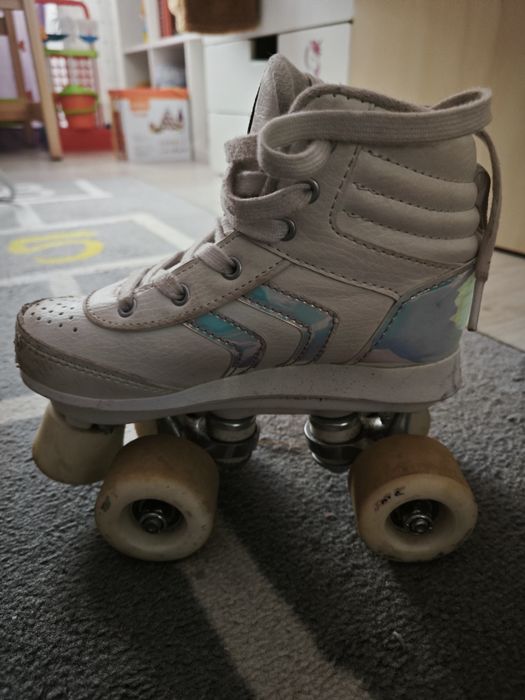 Patins criança brancos