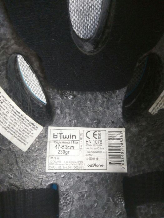 Kask B'twin rowerowy