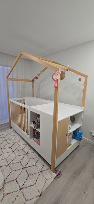 Cama de bebé evolutiva