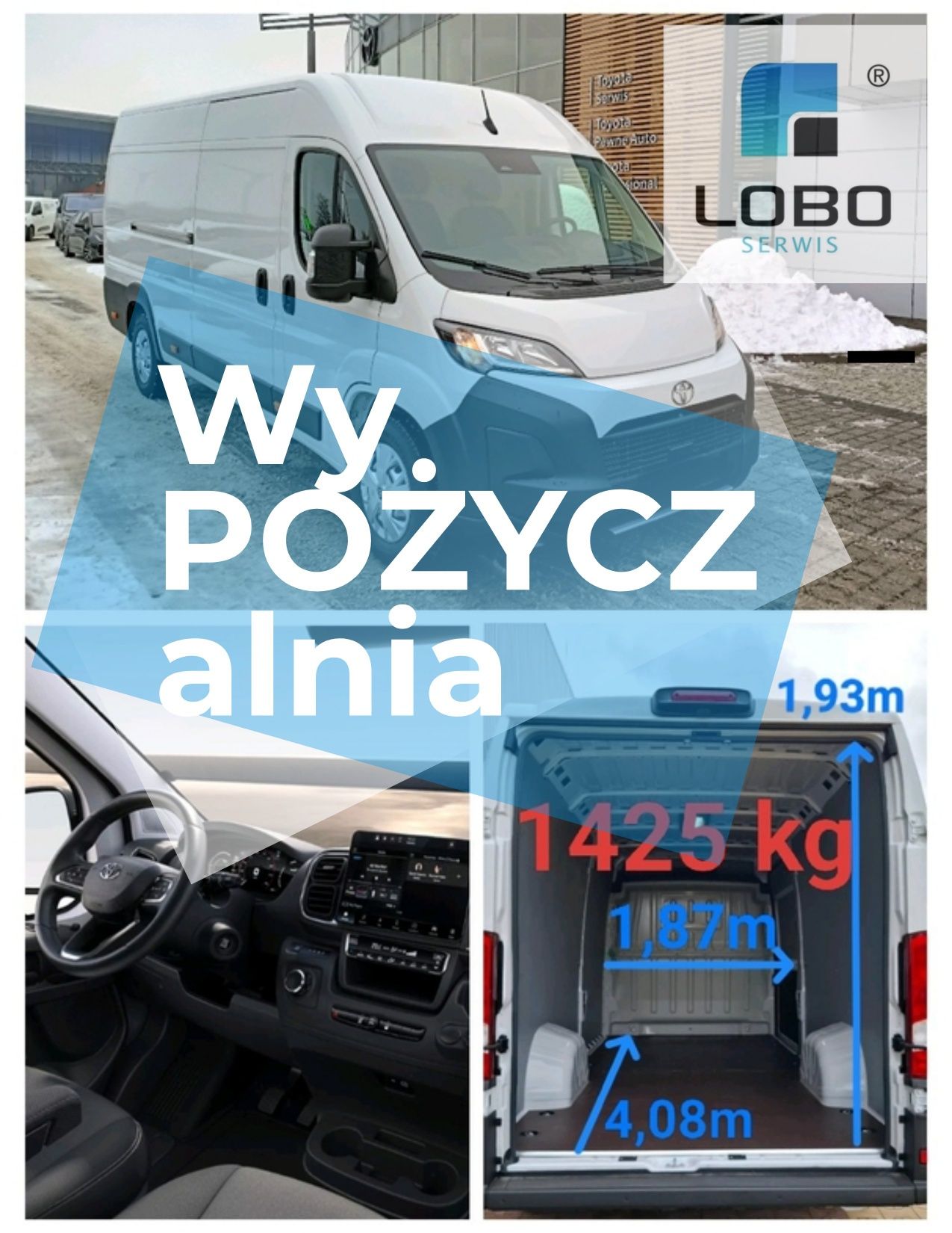 Wypożyczalnia busów/dostawczych/brygadówka/7osób+hak/wynajem