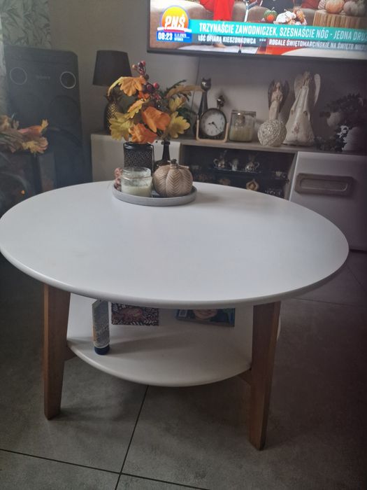 Stolik do kawy okrągły