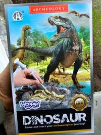 Nowy zestaw kreatywny Wykopaliska Dinozaur T-rex - zabawki