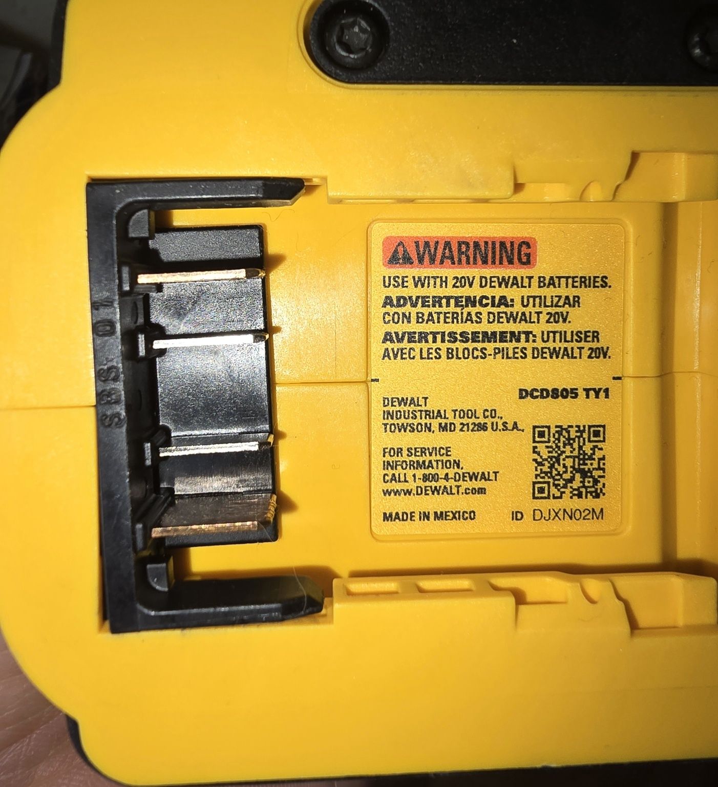 Dewalt dcd805 Made in Mexico оригінал із Штатів .