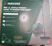 Nowy Parkside Akumulatorowy odkurzacz PAWD 20-Li A1
