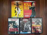 Tarantino - filmy DVD, 5 płyt DVD. Kill Bill, Sin City, Grindhouse...
