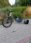 Drift trike- trójkołowy rower do driftu + 2 koła zapasowe + 2 nakładki