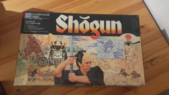 jogo de tabuleiro shogun vintage completo risco