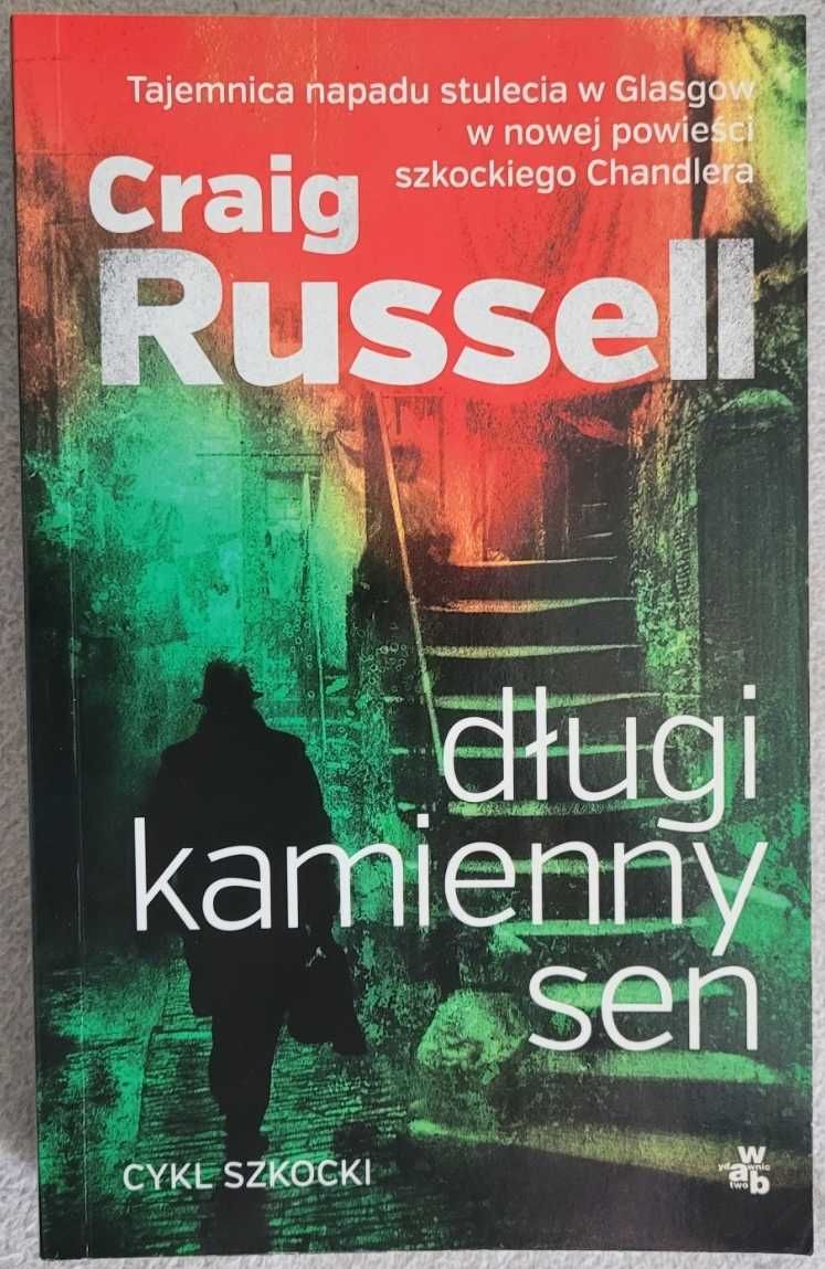 Książka kryminał – Długi kamienny sen, Craig Russell