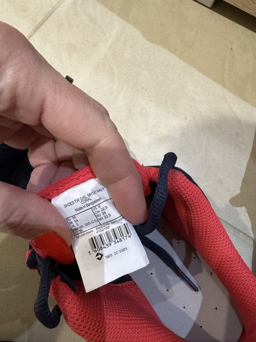 Buty górskie rozmiar 35 dla dziecka Decathlon