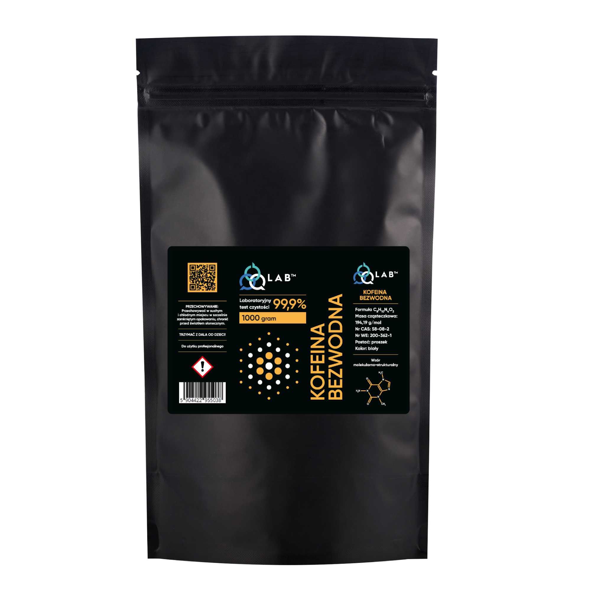 Kofeina Bezwodna // Aarti // Beczka // Premium // 25kg Od Qlab™