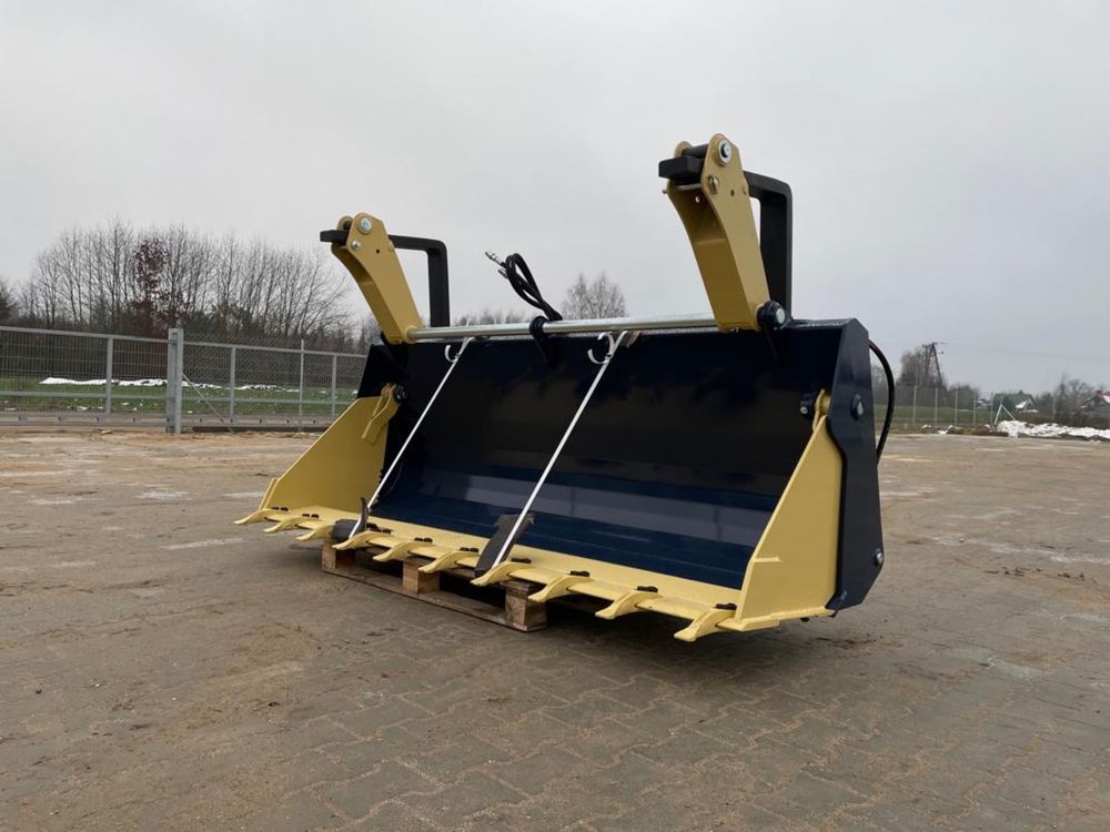 Łyżka przednia budowlana 6 w 1 JCB 3cx 4cx szufla widły manitou CAT