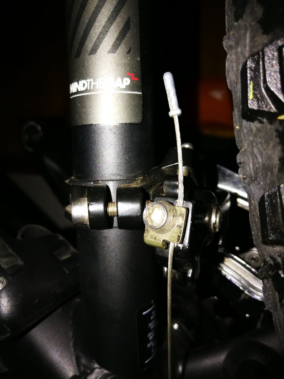 DESVIADOR DIANTEIRO MICROSHIFT FD-M50 3X9V 34,9 MM