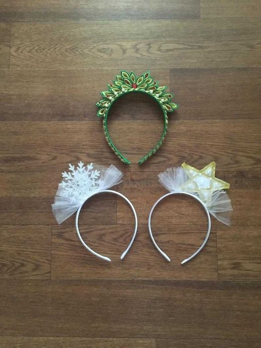 Обручі, обідки  ялинки , кішечки