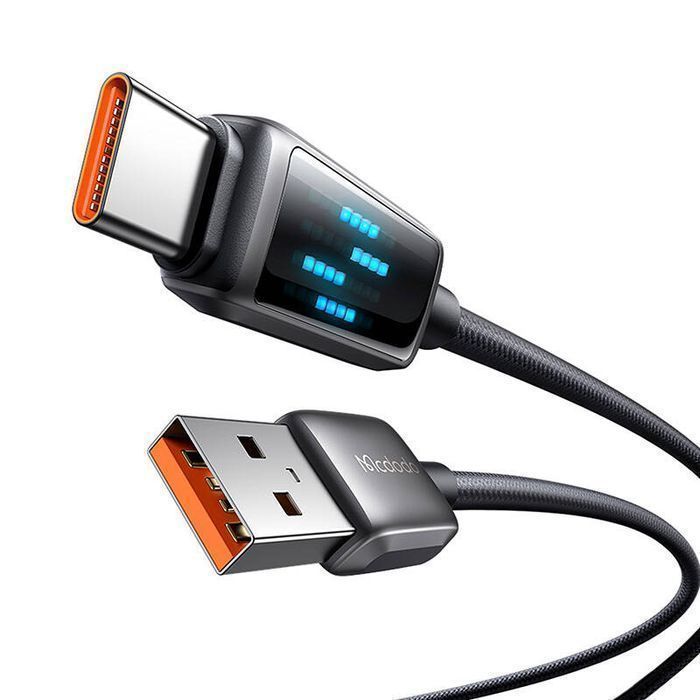 Kabel Usb-A Do Usb-C Mcdodo Ca-2350, 6A, Wyświetlacz Led, 1.2M