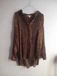 Koszula panterka H&M oversize plussize