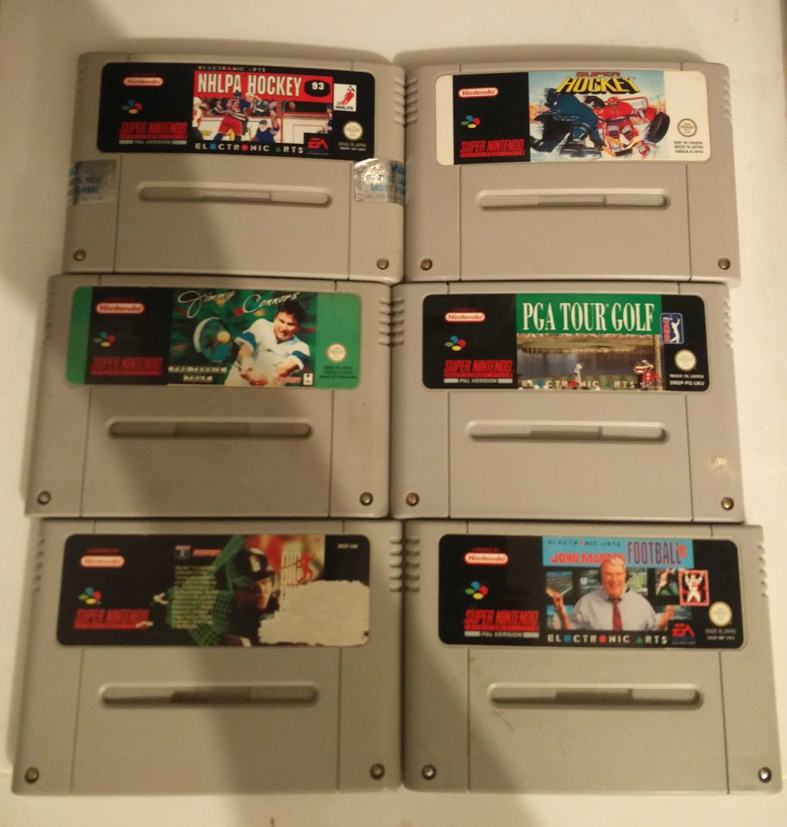 6 Jogos Super Nintendo:::SNES