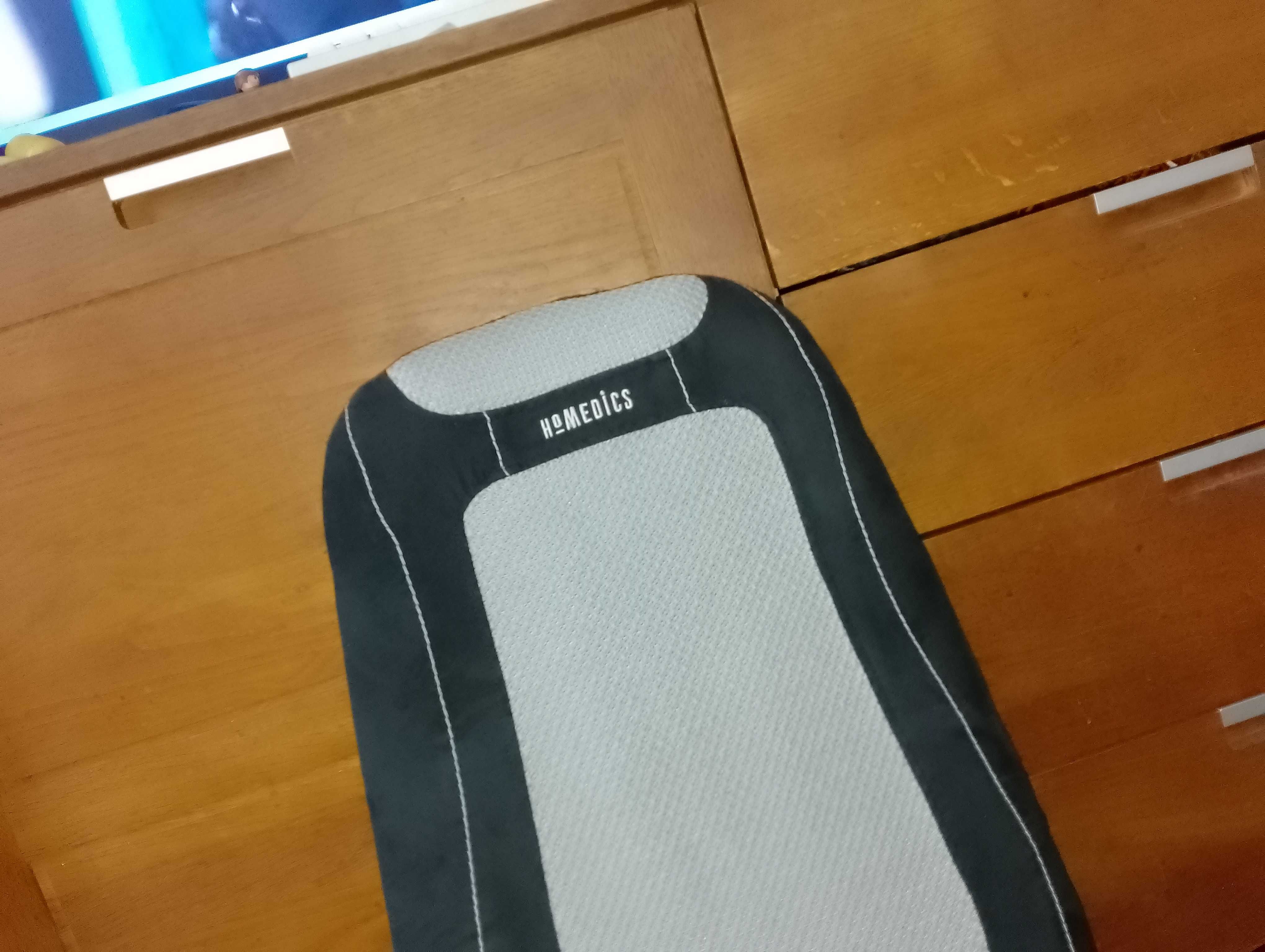 hOmedics Mata 3D do masazu Shiatsu biura nakladka na fotel z pilotem