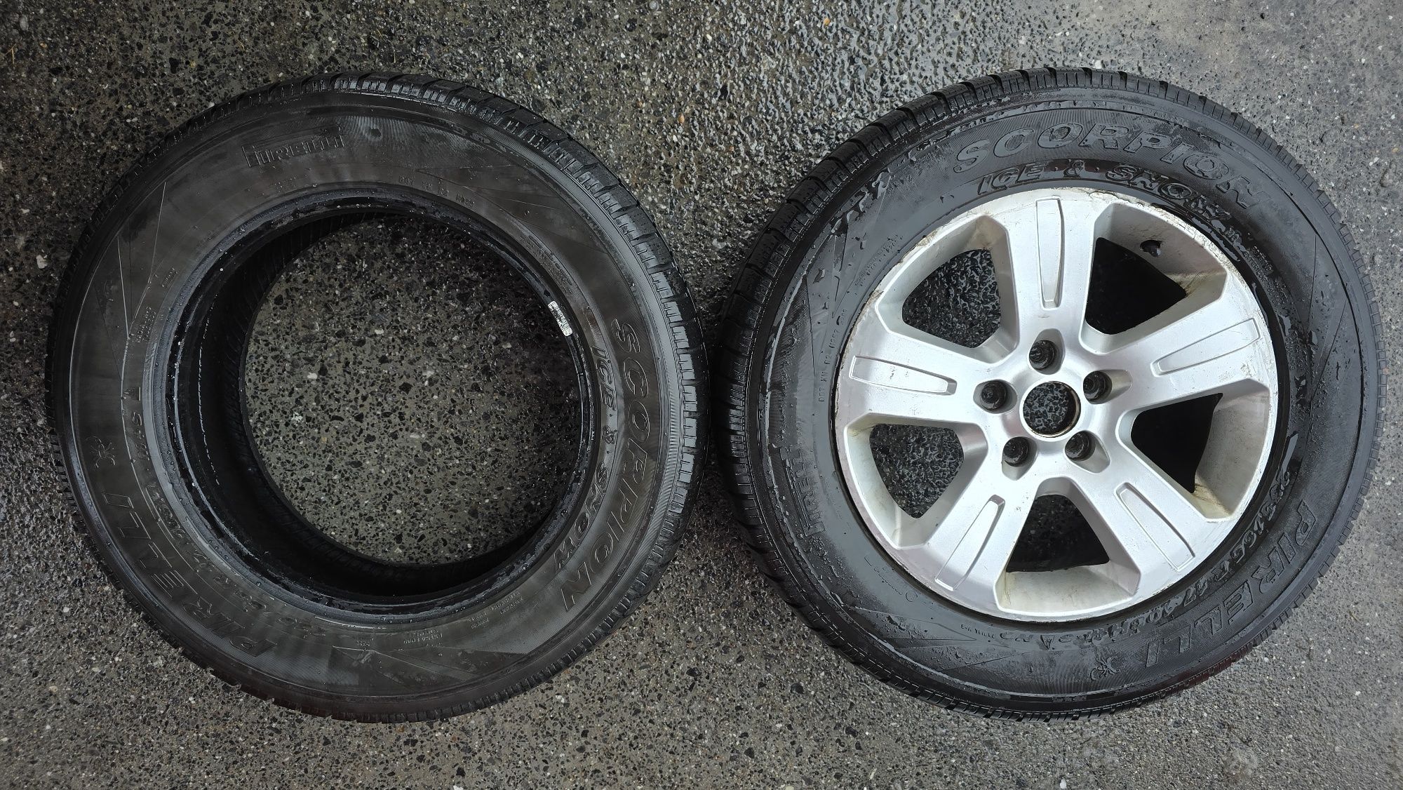 Felgi + opony 5 szt Pirelli Scorpion ZIMA 235/65 r17 5x115 antara q5