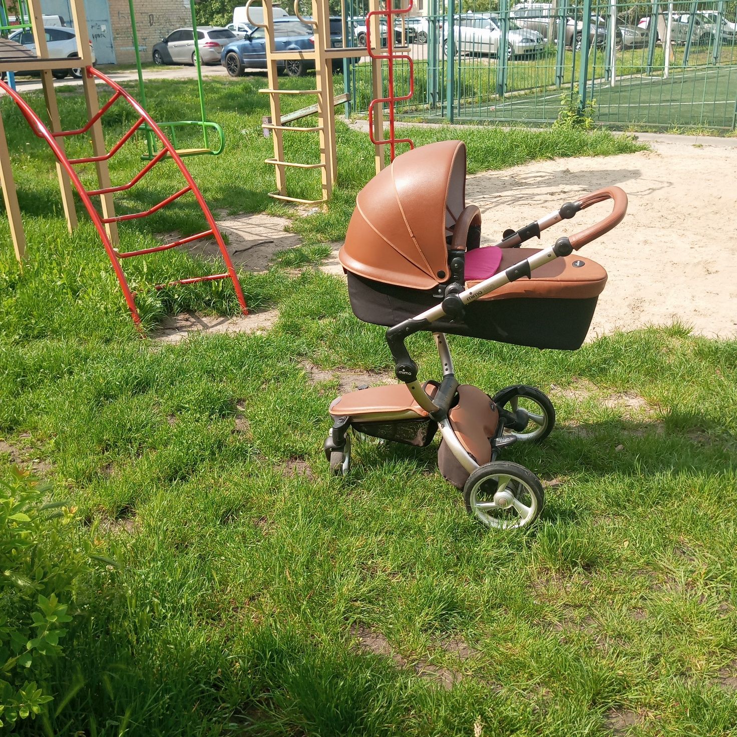 Коляска дитяча  2 в 1 Mima Xari + зимовий коплект