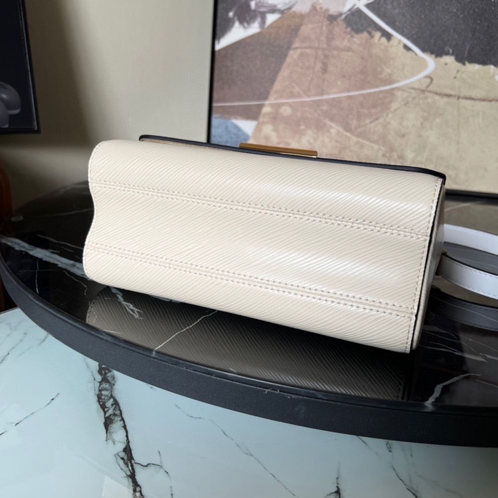 Torebka Na Ramię Biała Kremowa Louis Vuitton LV