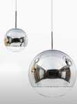 Tom Dixon Mirror Ball śr. 25 cm Chrom - kula lustrzana - lampa wisząca
