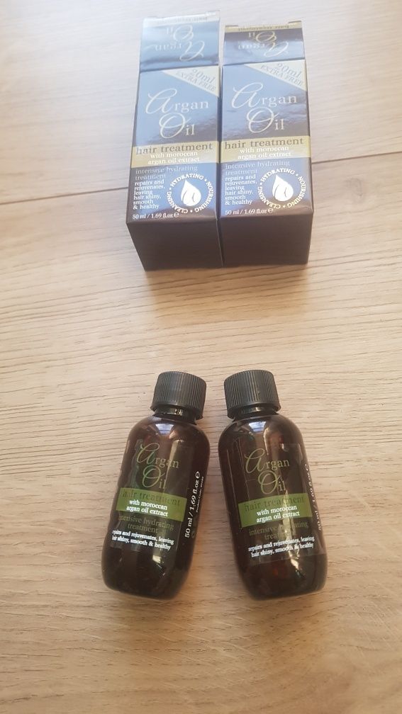 Olejek arganowy Xpel Argan Oil hair treatment 2 x 50 ml .
