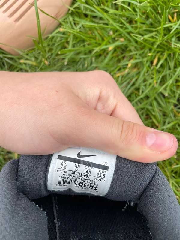 Buty nike flex bijoux czarne sportowe