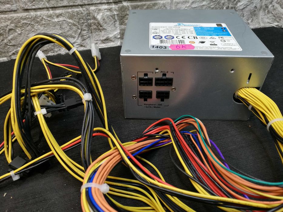 Блок живлення SeaSonic CM 650 Вт (SSP-650CM) 80 Plus Gold