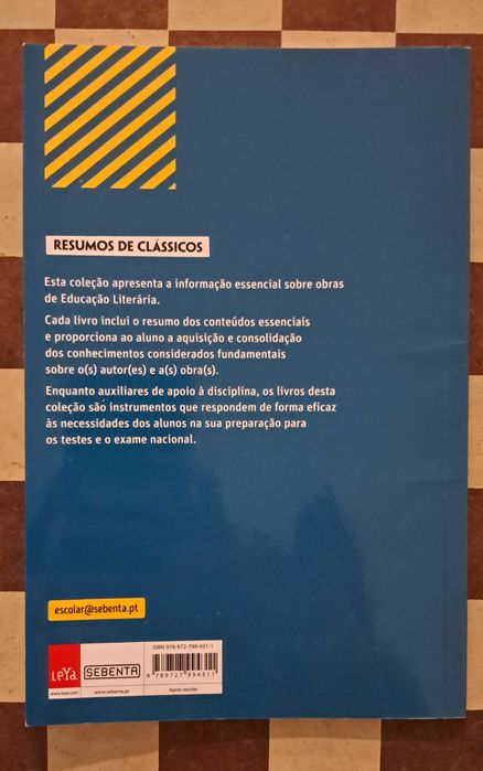 Resumos de clássicos Fernando Pessoa 12º ano Português