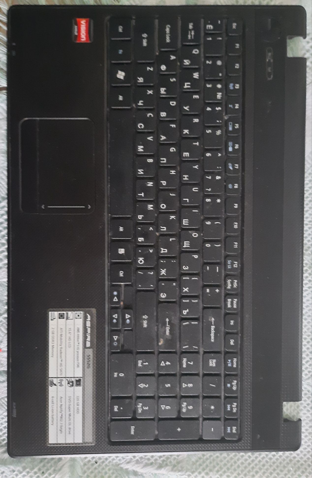 ноутбук    Acer 5552G