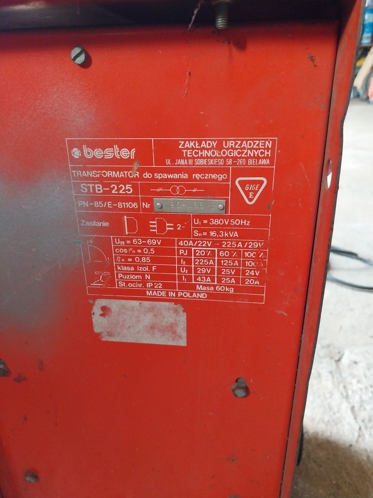 Spawarka Bester STB-225