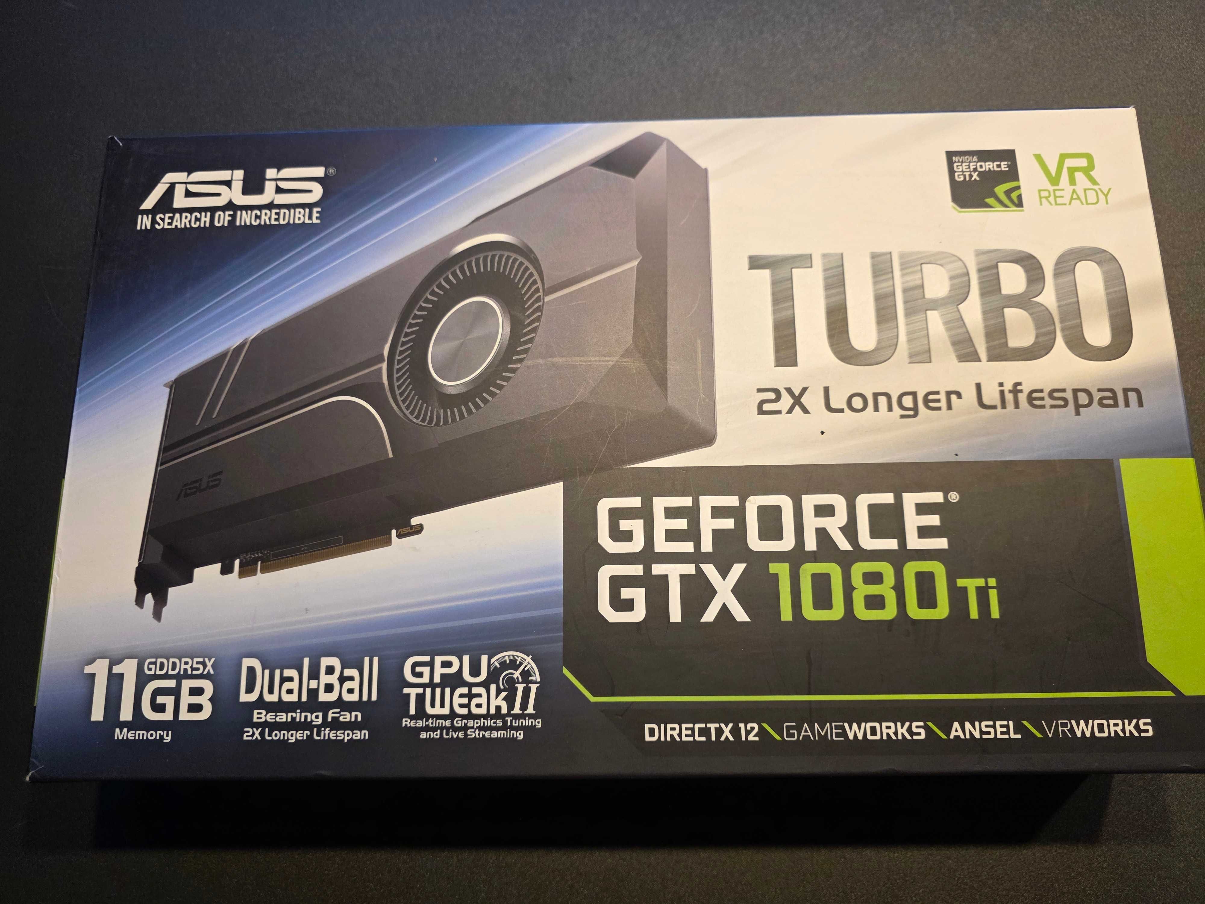 Karta graficzna Asus TURBO GTX1080 Ti 11 GB