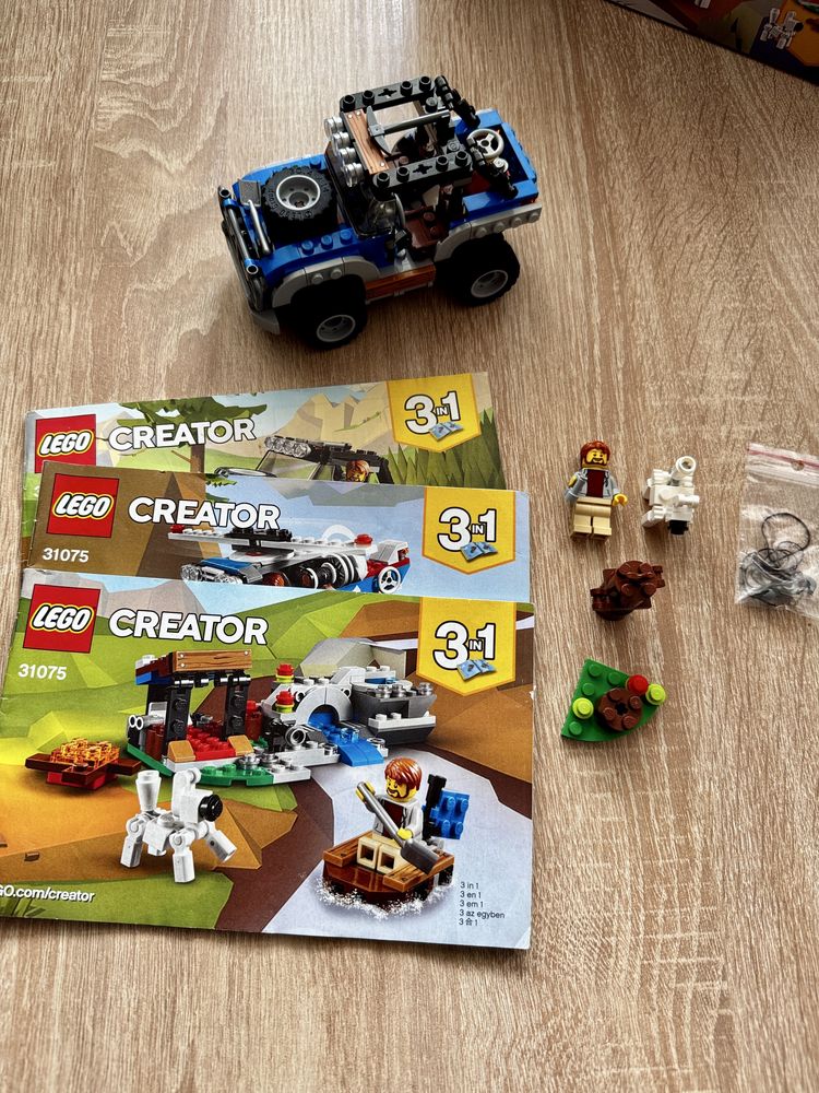 LEGO® 31075 Creator 3w1 - Zabawy na dworze