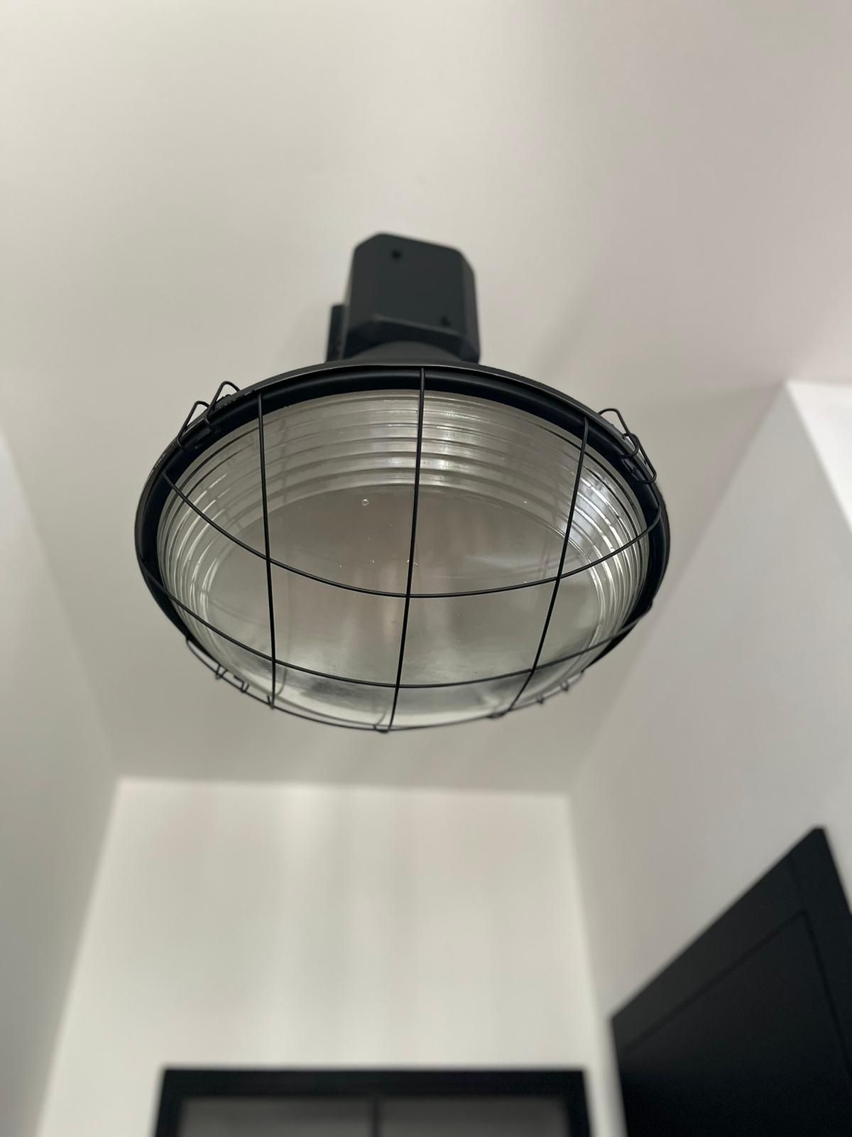 Lampa przemysłowa PRL