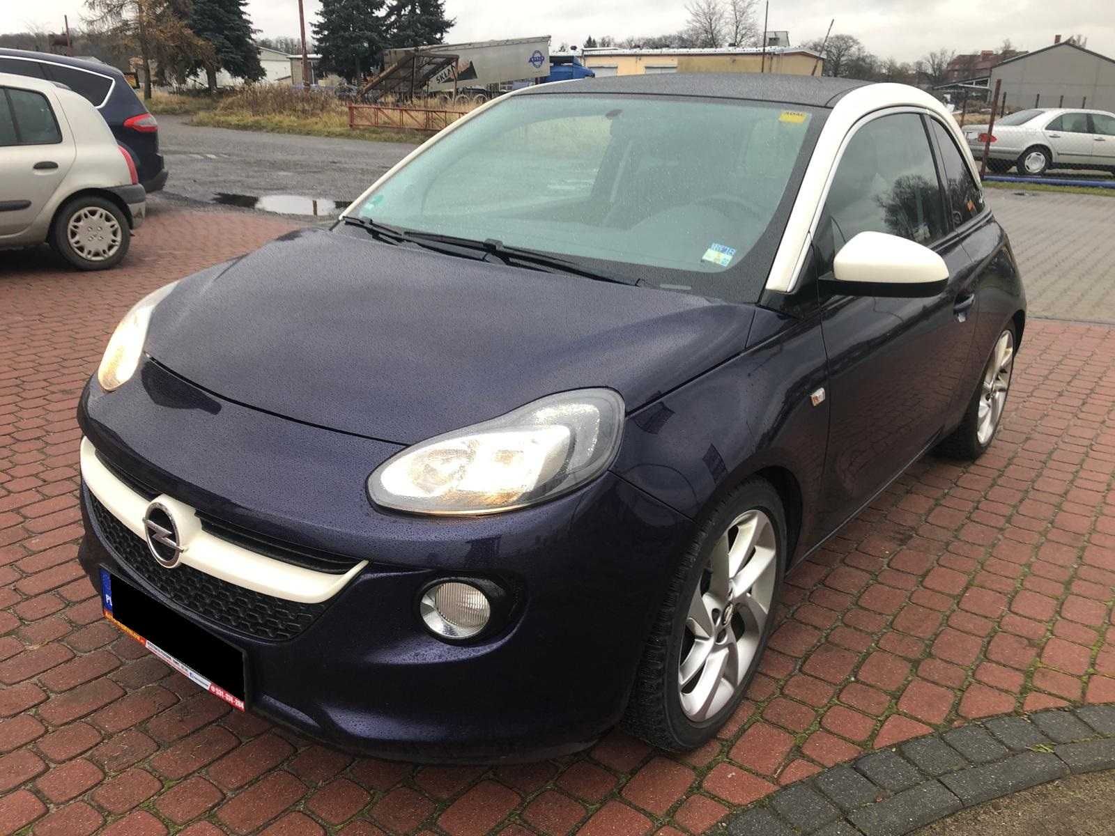 Opel Adam 1,4 klima półskóra panorama dach ALU 129tkm serwis WARTO