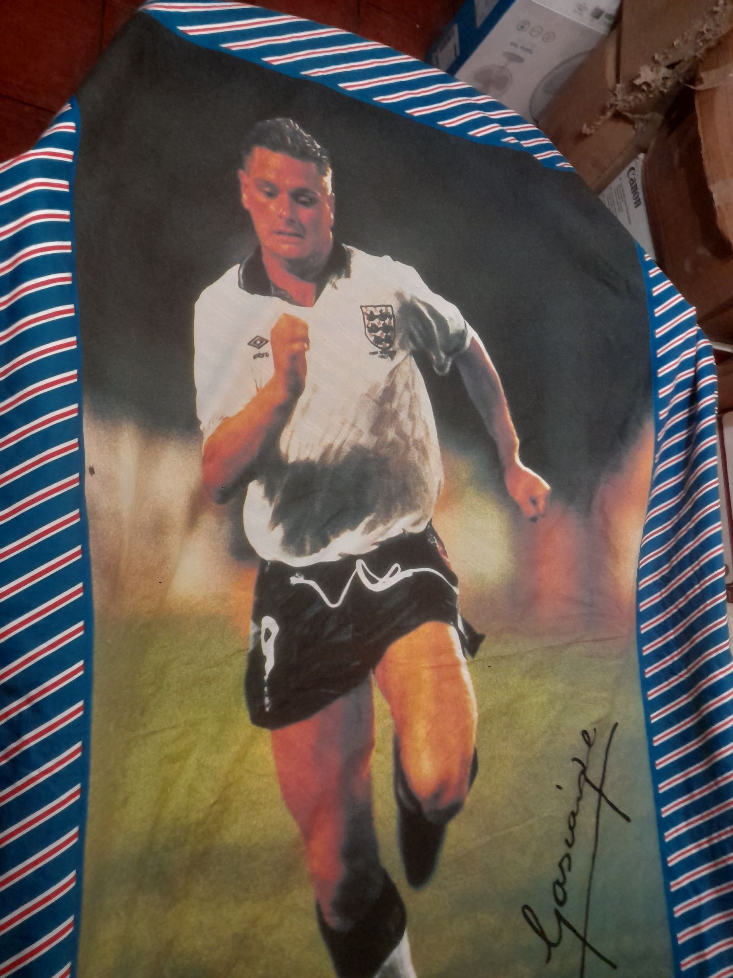 Capa Desportiva de Edredão Paul Gascoigne