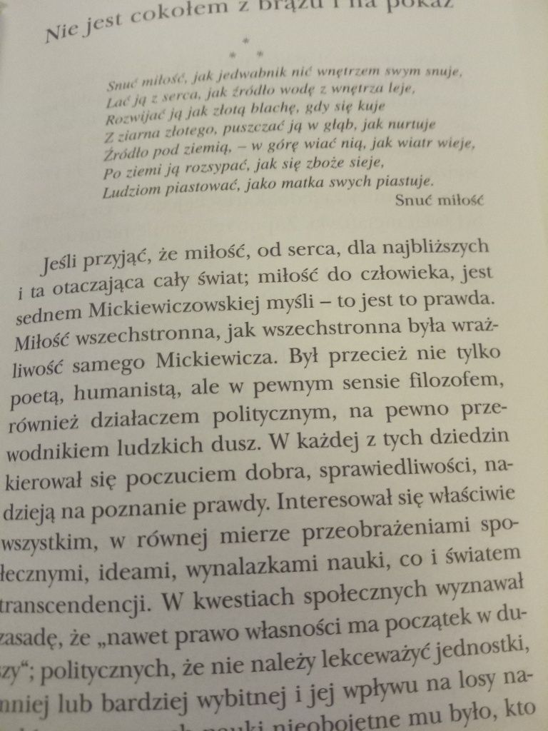 Złote myśli - Adam Mickiewicz