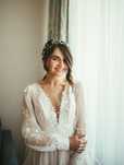 Весільна сукня ніжна та вишукана/ wedding dress