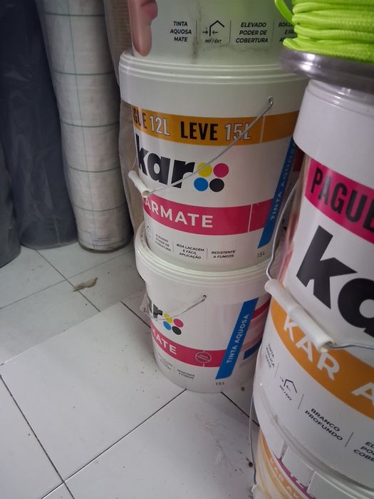 Vendo tinta da marca Kar ref. Karaqua e Karmate
