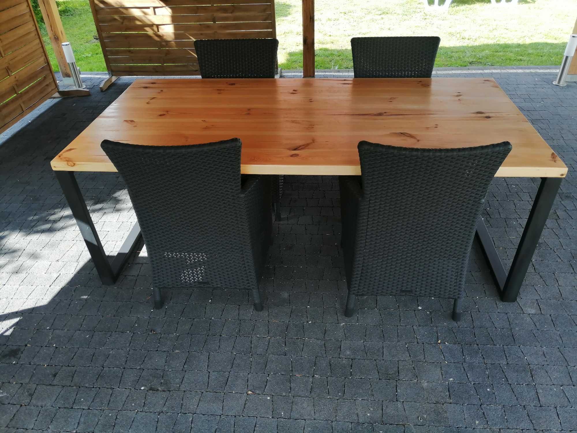 Stół sosnowy ciężki solidny 200x100 NOWY
