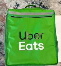 Pronta entrega- Mochila Uber Eats Extensível