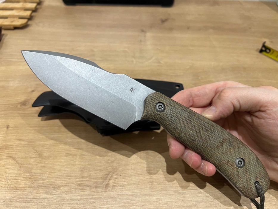 Nóż fixed custom PCK Jamall Kornalski Cwaniak XL K720 Bohler