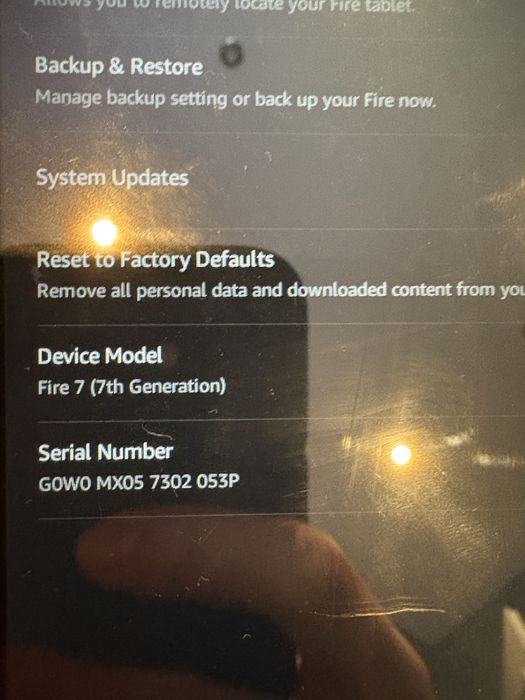 Tablet Amazon fire 7th Czarny w Bardzo dobrym stanie