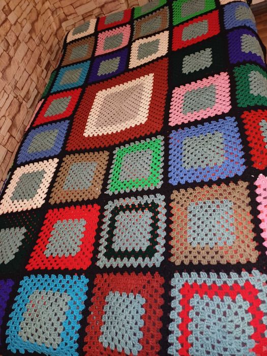 Narzuta na łóżko.