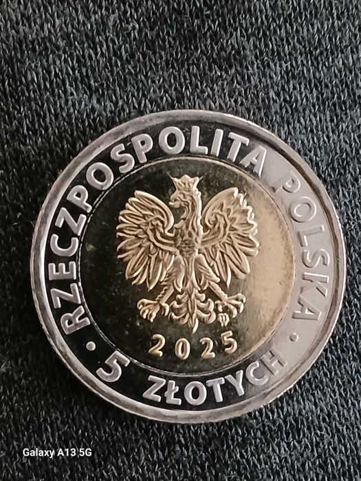 5 złotych Okolicznościowe Ratusz w Brzegu 2025 r - mennicze