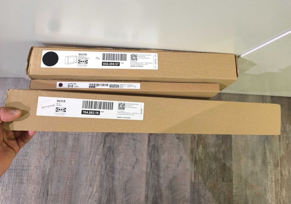 Estantes de parede Besta Ikea