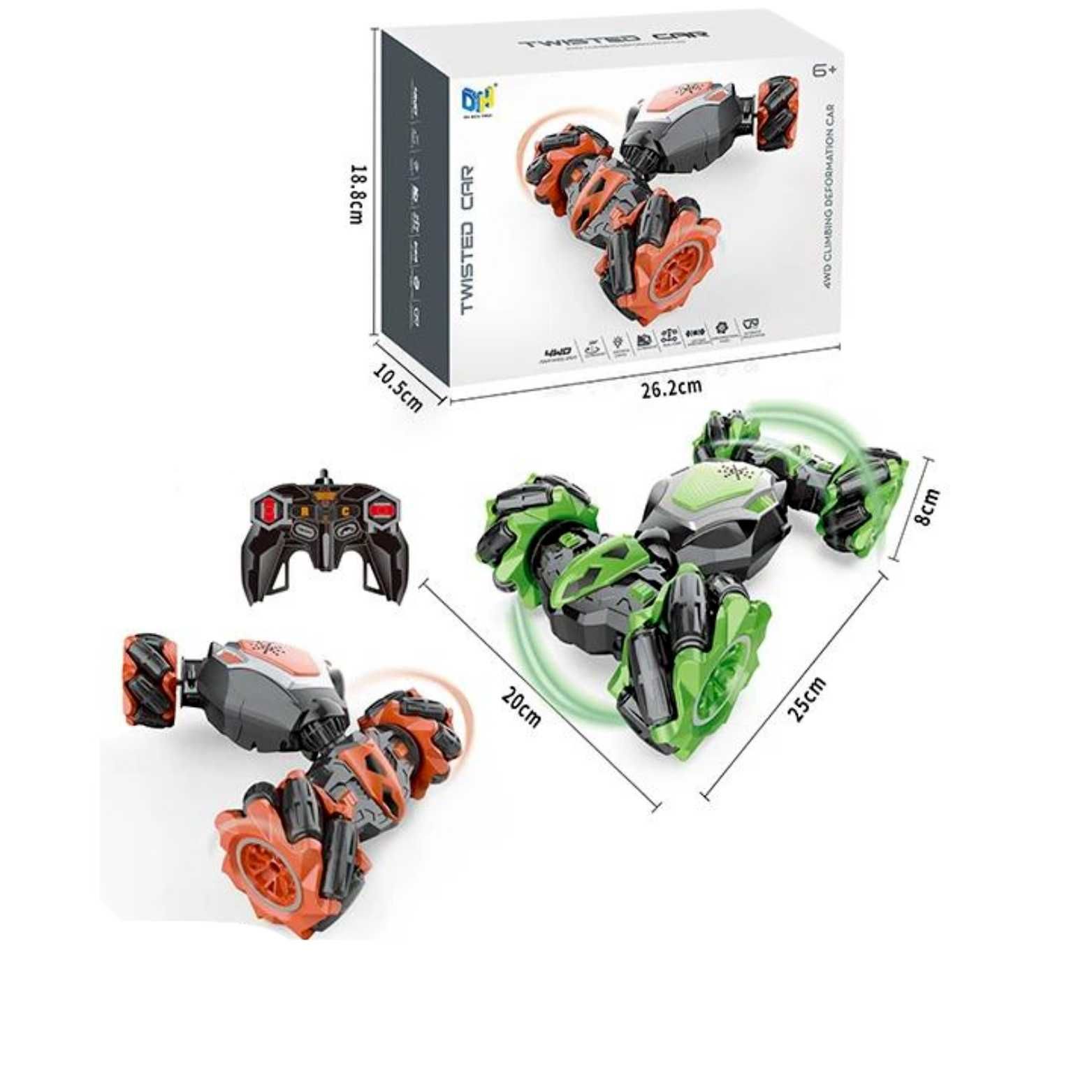 SAMOCHÓD AUTO  zdalnie sterowany 360*4X4 terenowy usb sterowany gestem