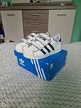 buty Adidas superstar biało czarne 25